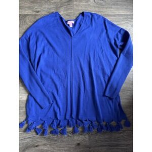 Lilly Pulitzer Women's Martine Sweater‎ in Royal Blue Size XS